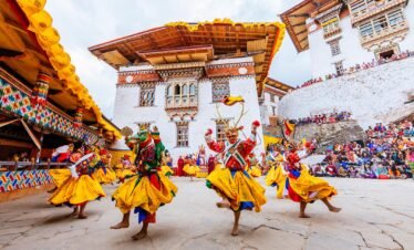Bhutan cultural tour package Paro Tshechu